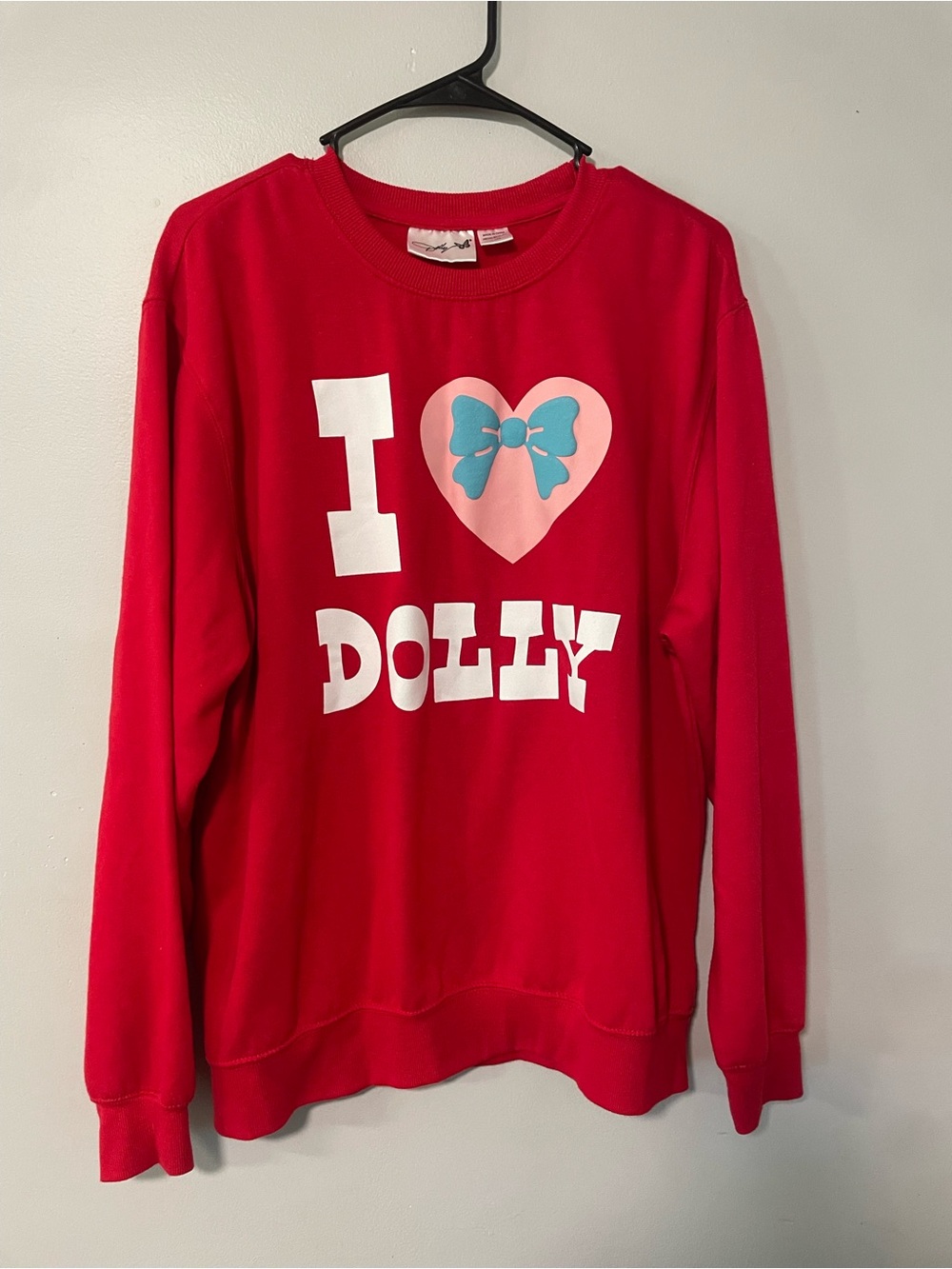 I 🩷 Dolly Sweatshirt Large Dolly Parton